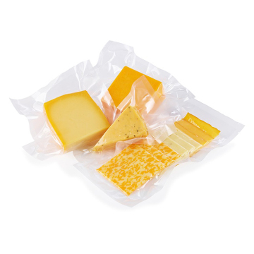 Custom Printed Laminated Frozen Sealable Bags for Food Packaging - Transparent Vacuum Cheese Bags