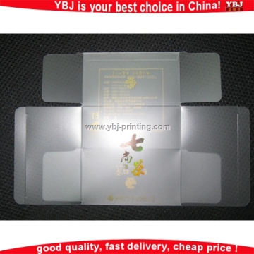 Non-toxic eco-friendly custom PVC clear cosmetic bag with zipper