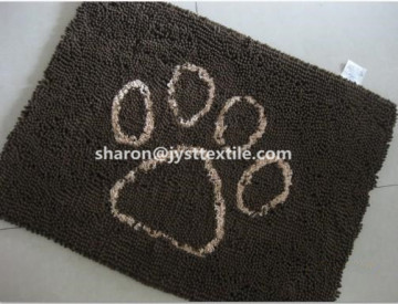 Soggy Doggy Machine Washable Paw Pet DoorMat Custom Size 21X30''