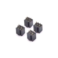 Encabezado femenino de 2.54 mm con convexo