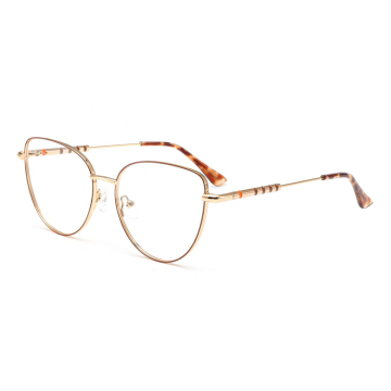 China Wholesale Metal Cames For Girls - Small Round Eyeglass Cadres pour femmes