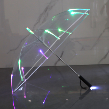 Color Your Own Umbrella with Automatic Open/Close LED Light