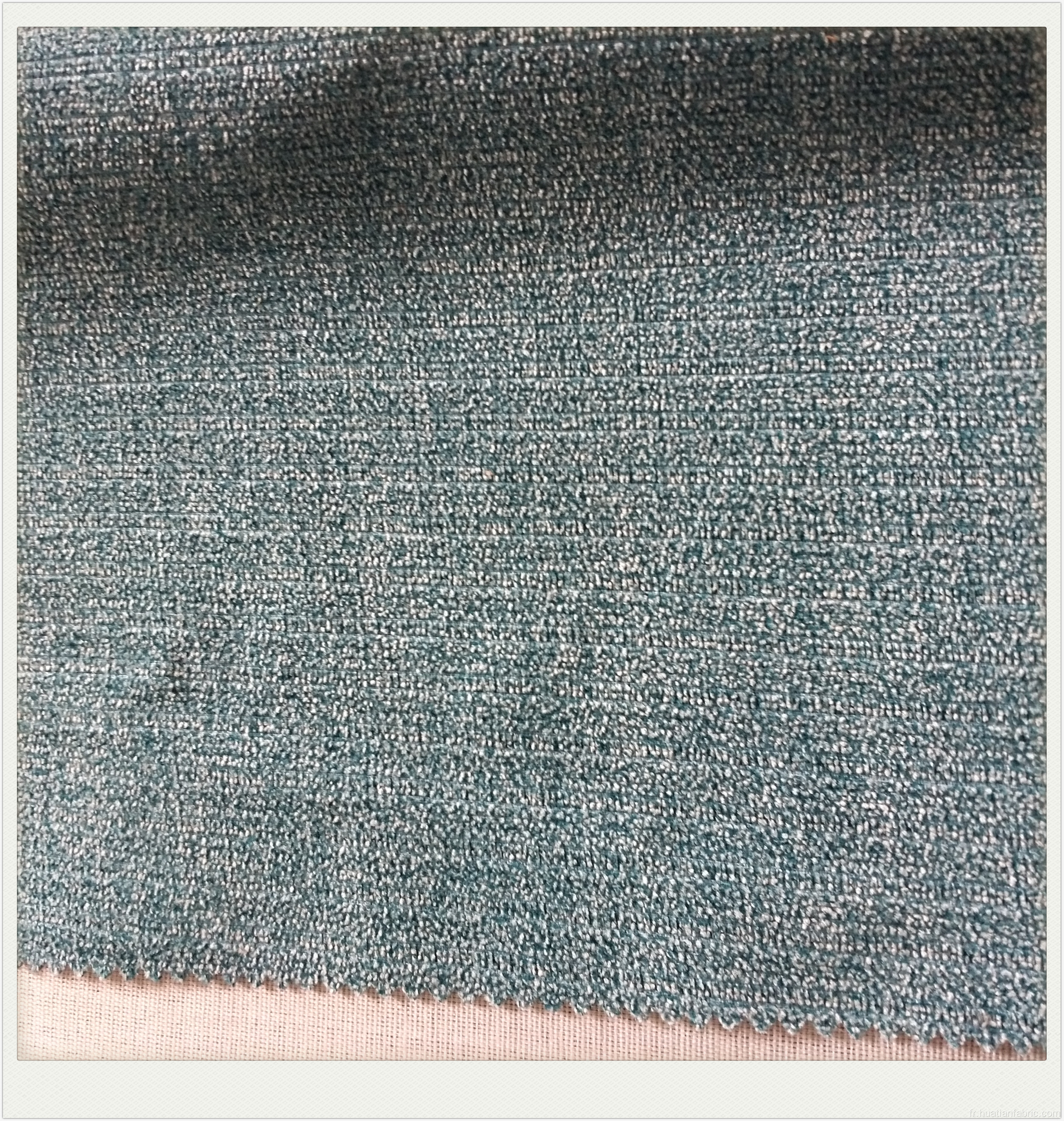 Tissu de canapé en velours mat pour ameublement à domicile textile