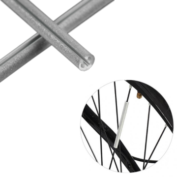 High-Visibility EN471 & ANSI 1107 Bicycle Wheel Spoke Reflectors - Silver Clip-on Reflectors