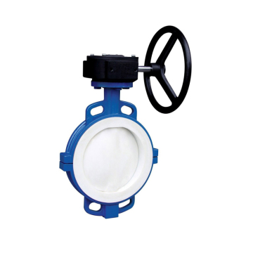 High-Quality ANSI 150 PN16 Wafer End Type PTFE, PFA Fluorine Lined Butterfly Valve: Specifications and Features