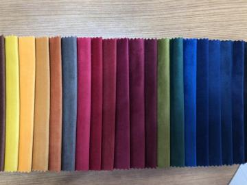 Luxury Plain Velvet Fabric for Elegant Upholstery