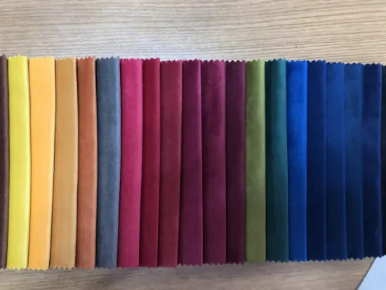 100% Polyester Dyeing Knitted Material for Sofa Furniture