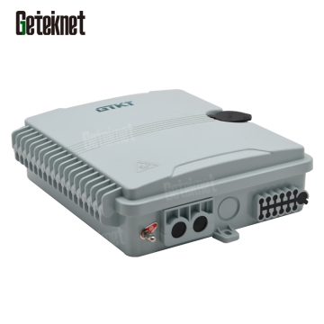 OEM 96 Core Horizontal Plastic Carbon FDB Set Top Distribution Wall Fiber Optic Cable Lock Switch Joint Box