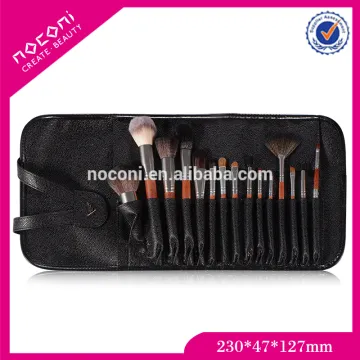 High quality 15pcs makeup brush,cosmetic brush,make up brush for travel set 2016