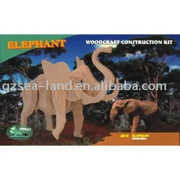 Wooden  Elephant Toys