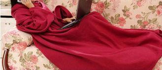 Soft Polyester Coral Fleece Blanket , Mixed Colours Blanket