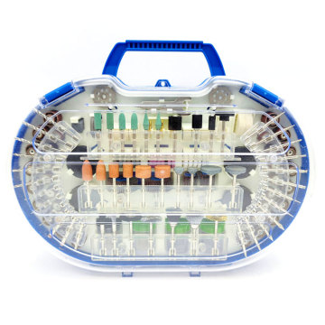 Comprehensive 276-Piece Dremel Rotary Tool Accessory Kit: Universal Fit for Drilling, Engraving, and More with 1/8\" (3.2mm) Diameter Shanks