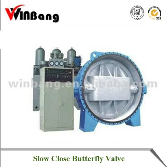 Slow Closing Check Butterfly Valve Model:WB-KD741H