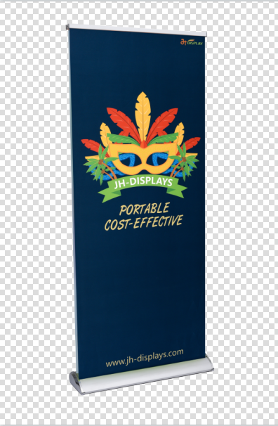 Raindrop Pull Up Display Stand For Advertising