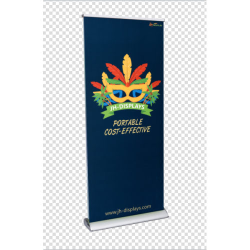 Double side printing roll up advertising banner stand