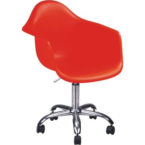 Modern Height Adjustable Plastic Swivel armrest Chair