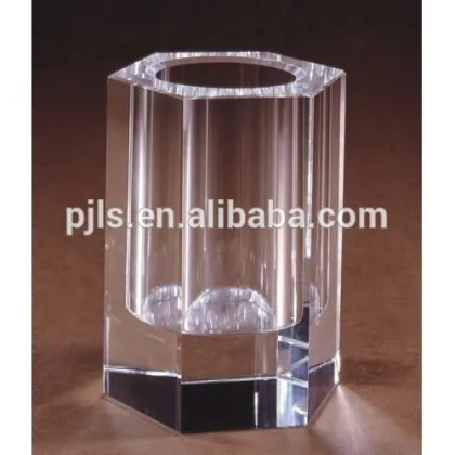 crystal brush holder,Rotate Pen Stand,crystal pen holder