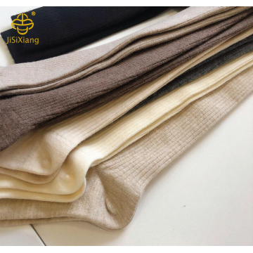 일본 두꺼운 수직 줄무늬 단색 긴 양말