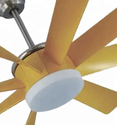 Modern 60 Inch Remote Control Big Ass Ceiling Fan with DC Motor and Big Air Flow