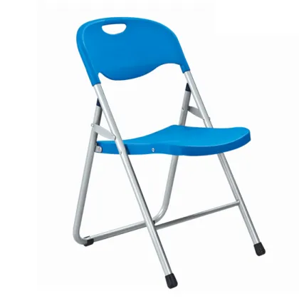 Modern Simple Folding Portable Backrest Plastic Chair