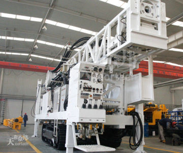 Multi-purpose Drilling Rig , Hydraulic Rotary Drill Machine Cmr1000a