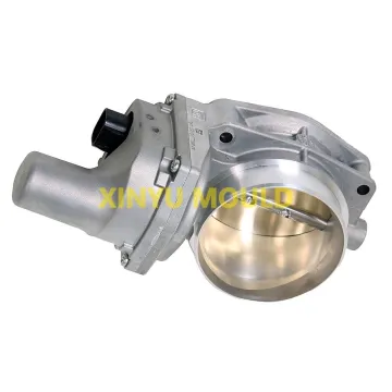 Engine throttle valve body die