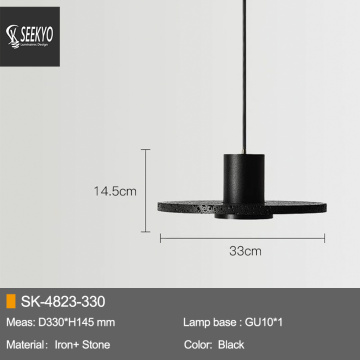 Dining Table Pendant Light Minimalist Modern Stone Pendant Light for Decoration Supplier