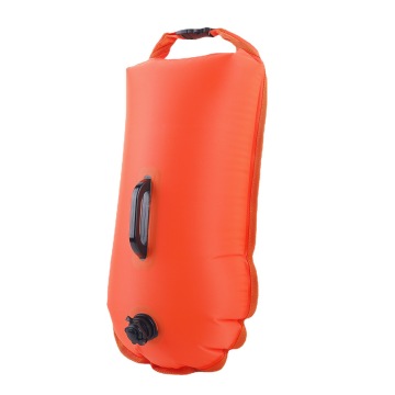 पीवीसी inflatable स्विमिंग बुआ - खुले पानी के लिए वाटरप्रूफ फ्लोटिंग सेफ्टी डिवाइस