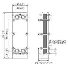 Plate Heat Exchanger On Heatforg Units