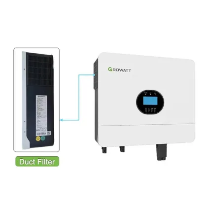 Enphase IQ8 IQ7 Micro-Inverter 6kW Off-Grid Hybrid Balcony System with SPF 6000 ES Plus and Growatt Solar Inverter
