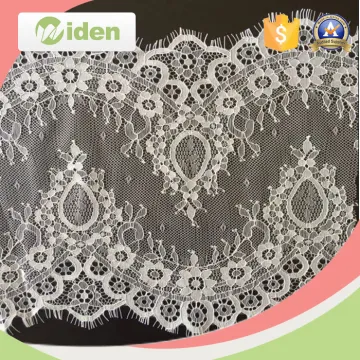 Beautiful Dyeable 23 CM Eyelash Lace, Nylon Lace, Lingerie Lace