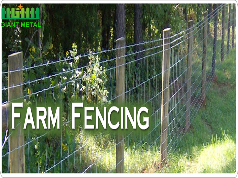 Hot Dipped Galvanized Farm Fence