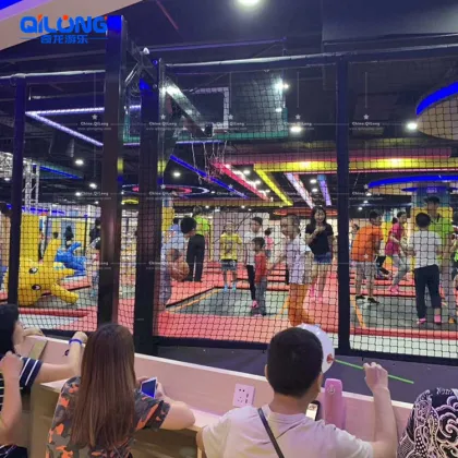 Guangdong Project: Commercial Bungee Jump Trampoline Park