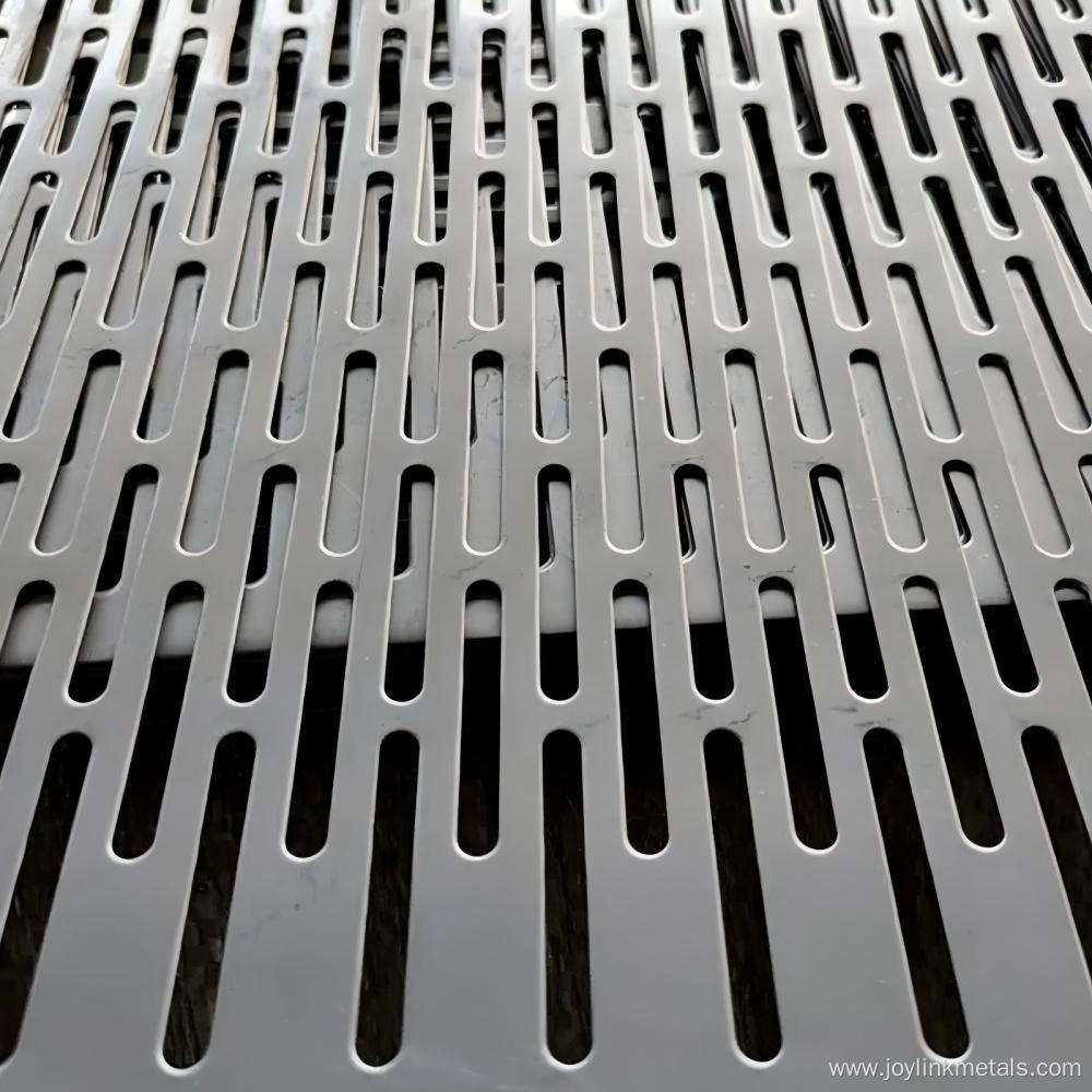 Slotted Hole Perforated metal
