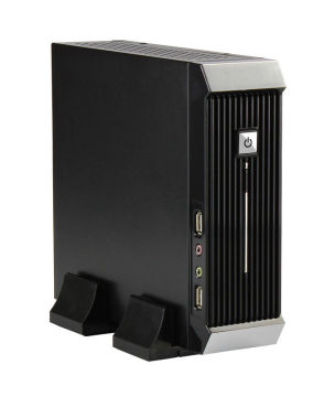 Low Power Dissipation Computer Mini Itx Case With Power Supply Fan
