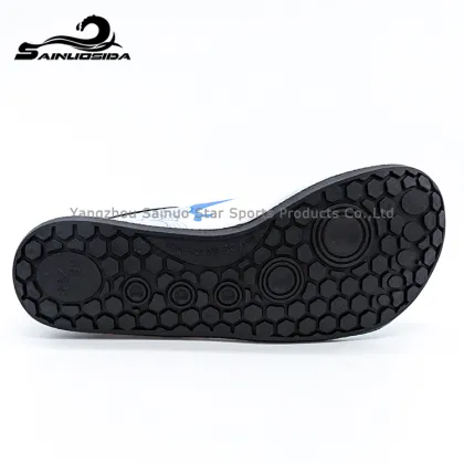 Blue waterproof diving shoes