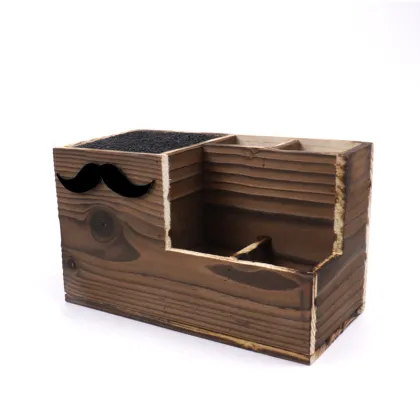 Salon Hairdressing Tools: Comb, Brush, Clips, Scissors, Socket & Accessories Storage Box