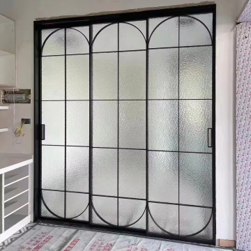 Narrow Frame Aluminum Swing-Out French Door for Interior Balcony