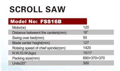 Woodworking Scroll Saw Machines and Blades