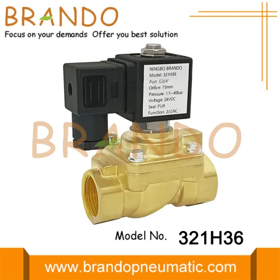 321H36 H Series Parker Type 40Bar High Pressure Solenoid Valve 3/4''