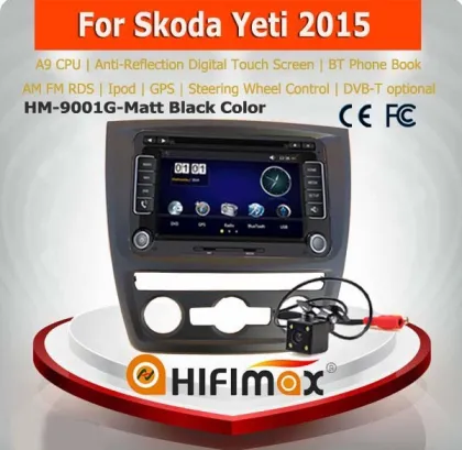 Hifimax skoda yeti gps dvd/skoda yeti car player with gps navigation system/car audio player for skoda yeti 2014 2015