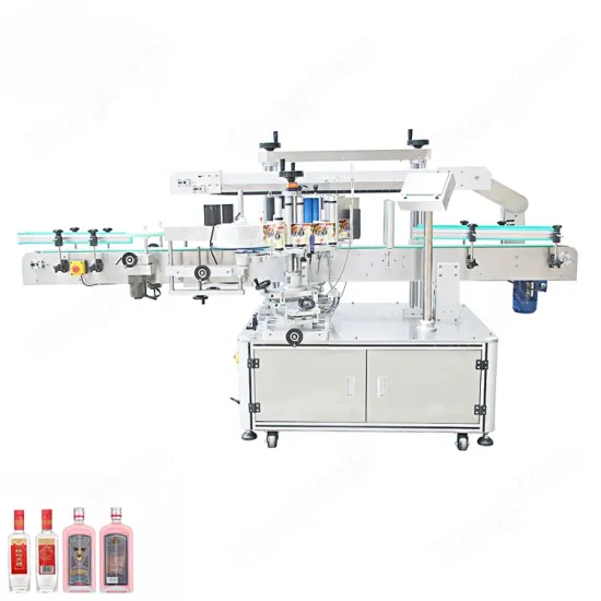 Automatic Double-sided Non-dry Sticker Label Applicator for Liquor Wine Bottles