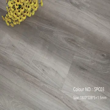 6mm Easy click non slip spc flooring