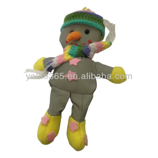 Reflective soft toys keychain