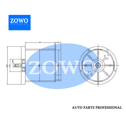 PHJD011 DC MOTOR 12V 0.1KW