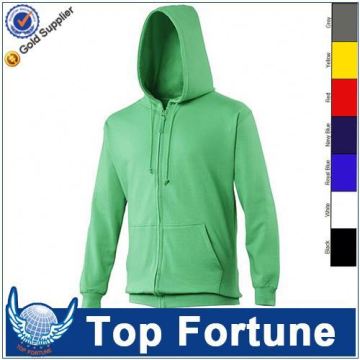 2015 new custom mens fur lined hoodie