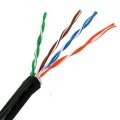 Cable de conexión Lan trenzado CAT5E de cobre desnudo blindado