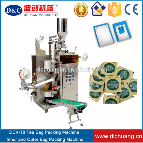 Tea Bag Inner and Outer Bag Packing Machine