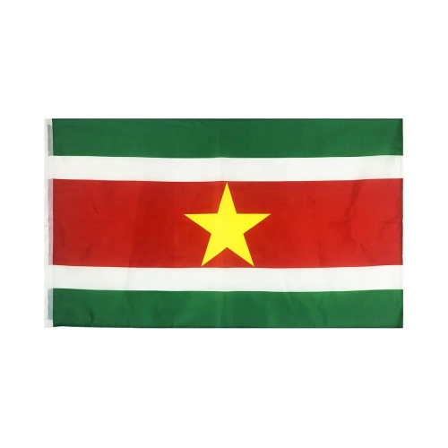 printing national country Suriname flag