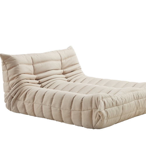 Velvet Velvet Togo Chaise Lounge Couch Sofá modular